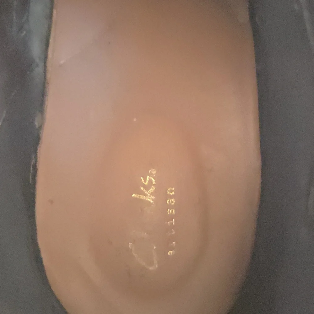 Clarks Black Leather Ankle Booties - 8.5 - Picture 5 of 9